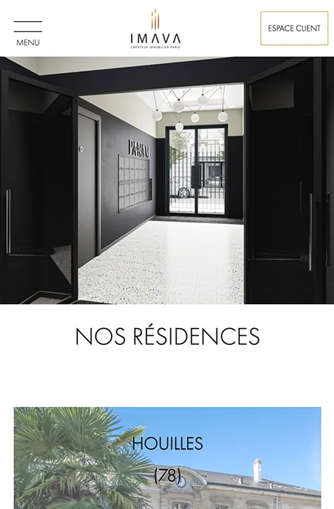 Imava — réalisation Build Your Web