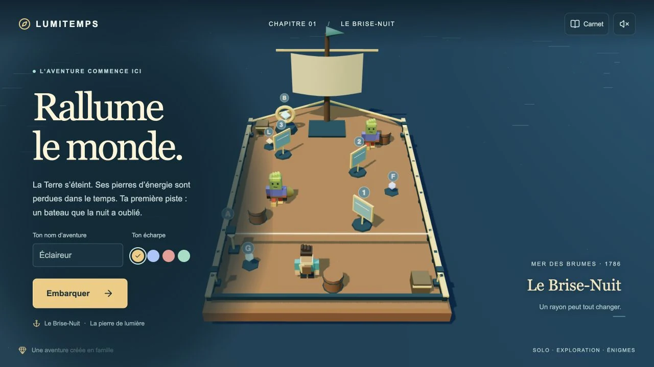 Lumitemps — réalisation Build Your Web